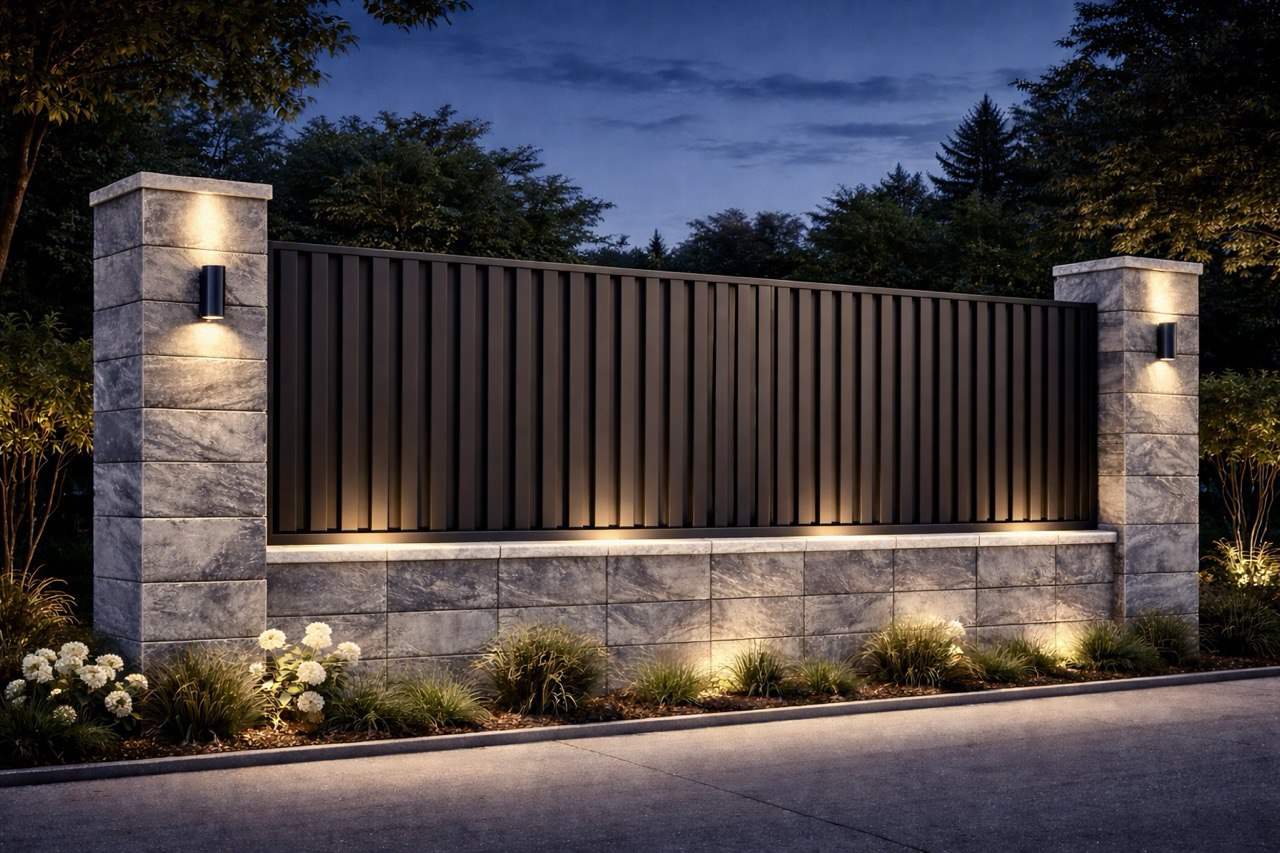 Пример забора