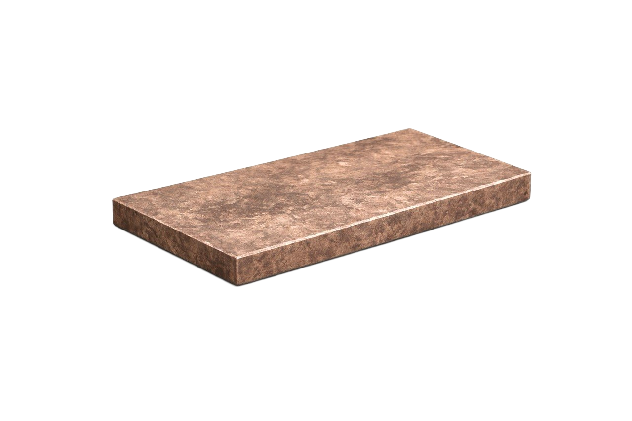 Маленькая крышка Коричневый мрамор